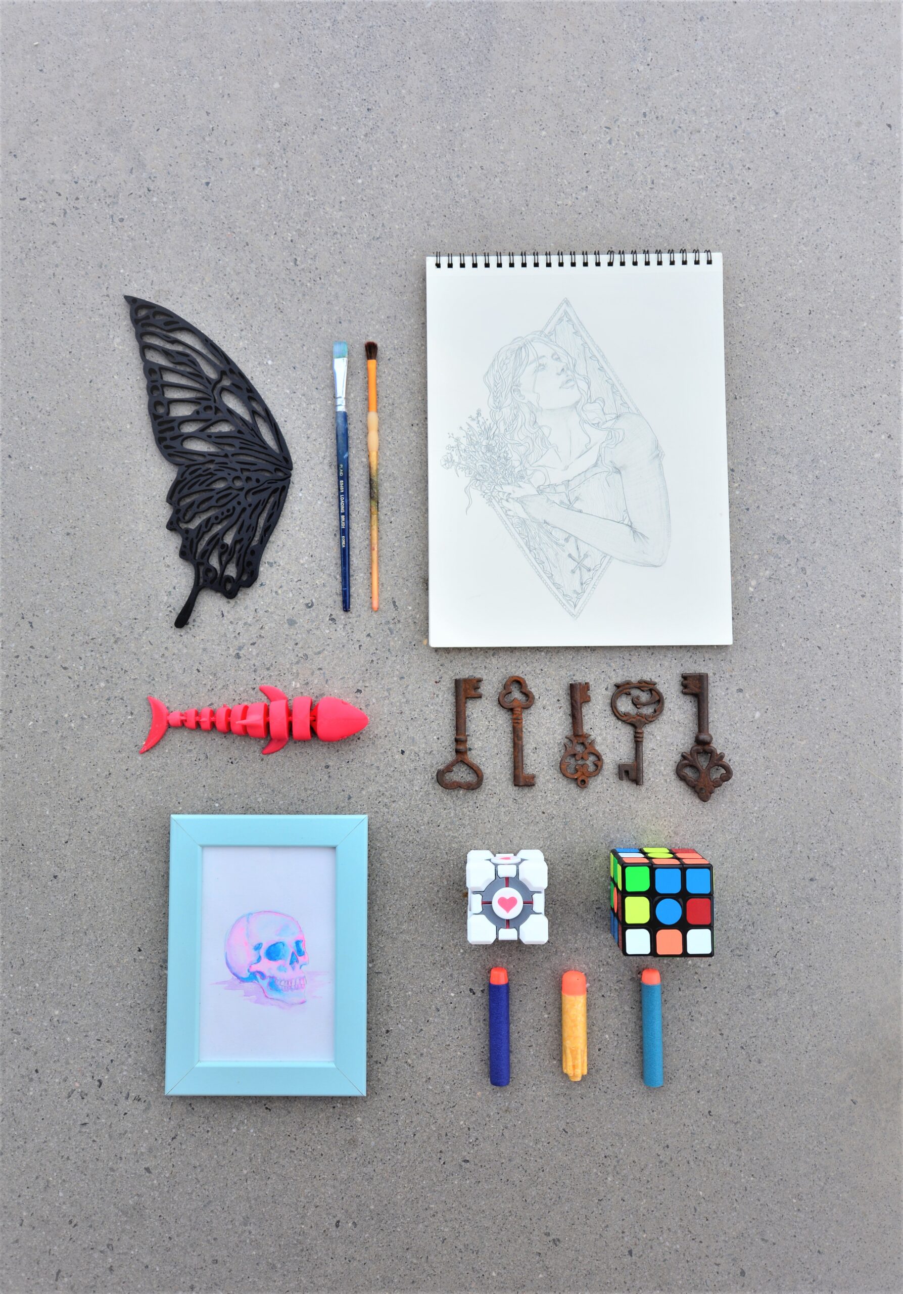 Miscellaneous objects important to employee