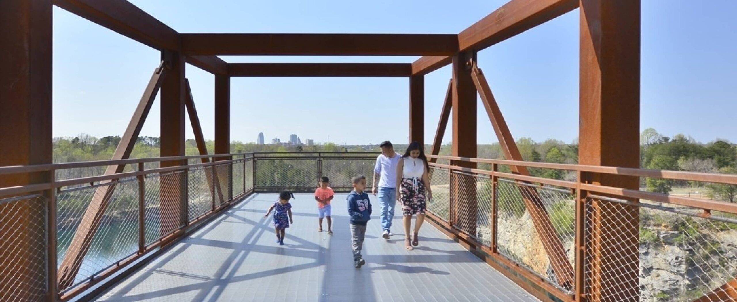 STITCH Family in North Carolina Exploring