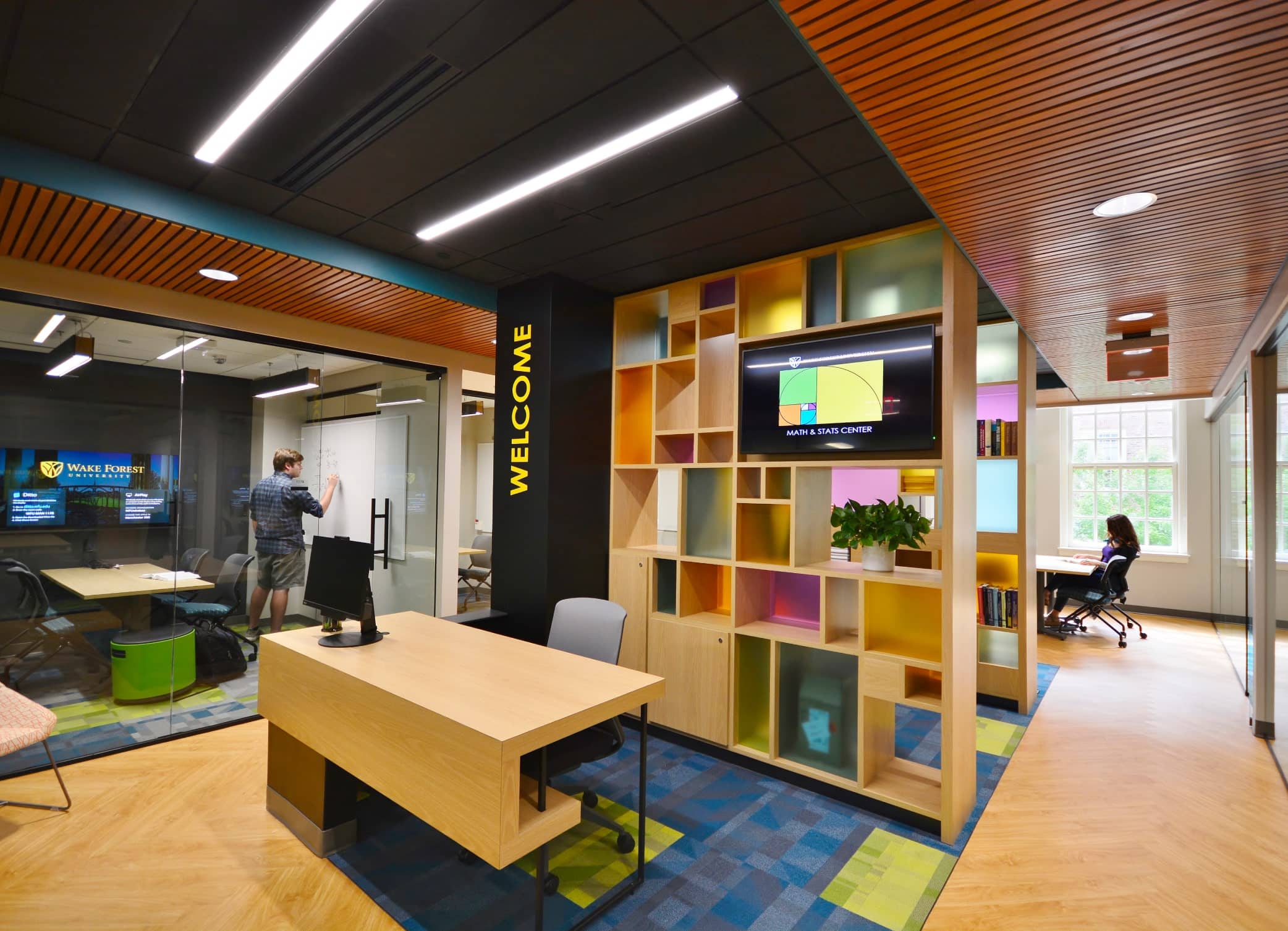 STITCH Design Shop WFU Math Interior