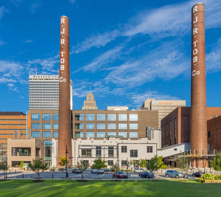 STITCH Design Shop Adaptive Reuse Services Building Mobile