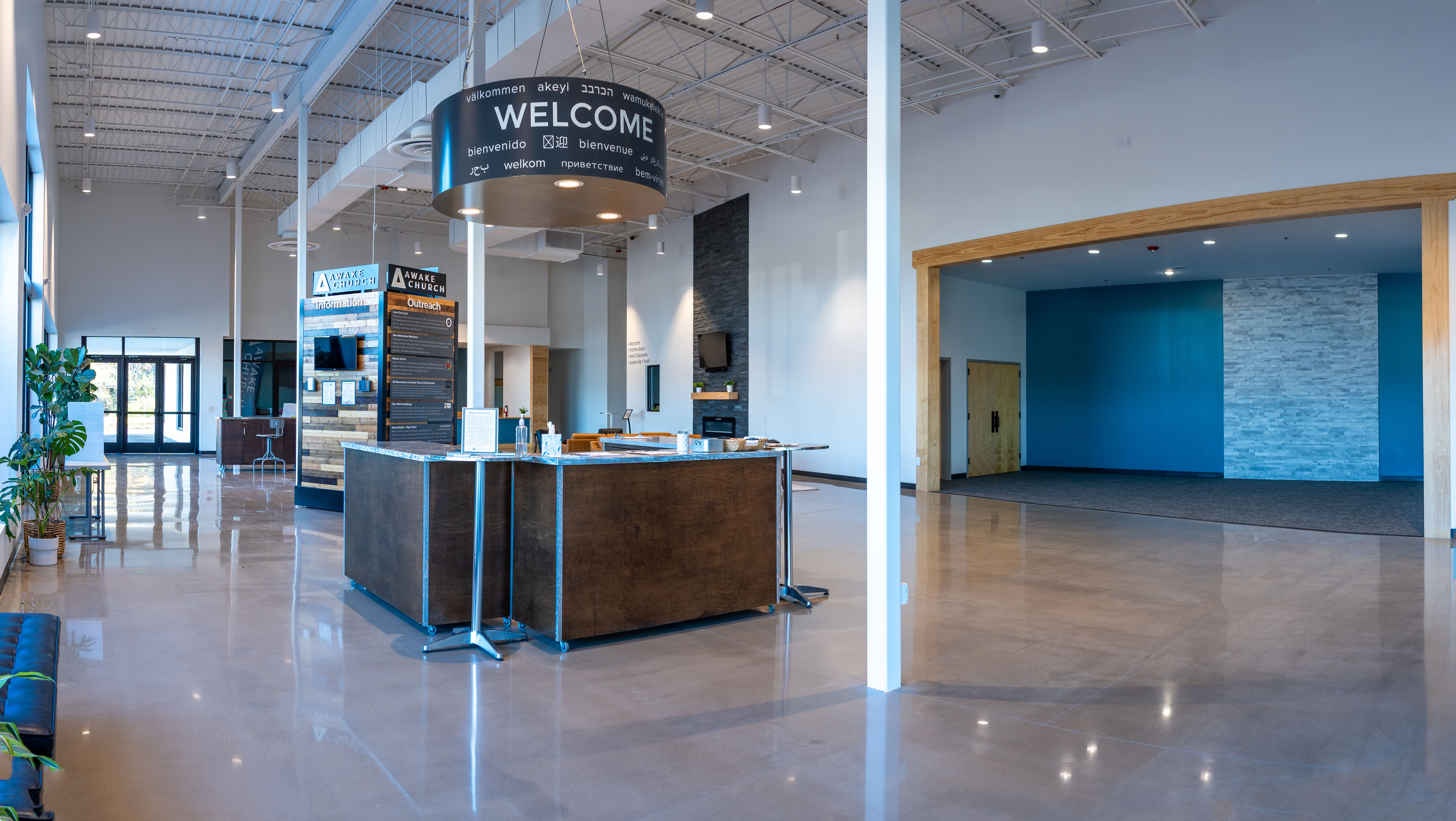 Awake Church Interior