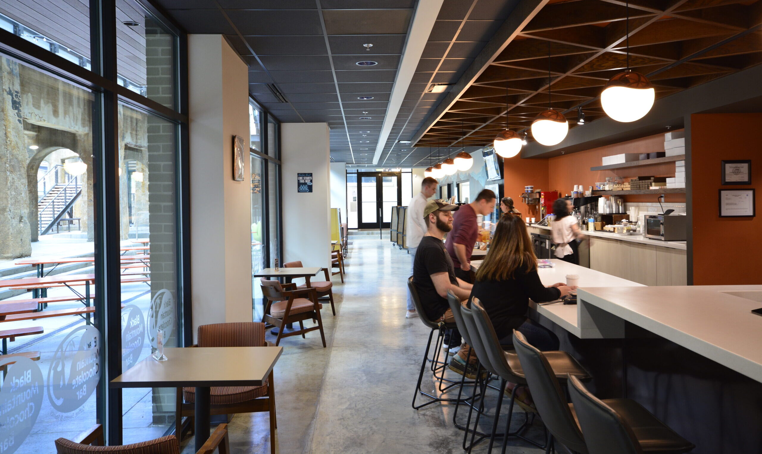 Black Mountain Chocolate Interior