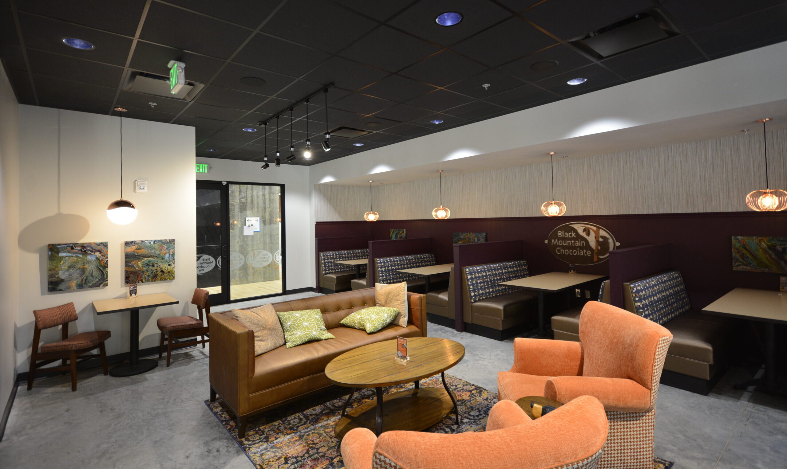 Black Mountain Chocolate Interior