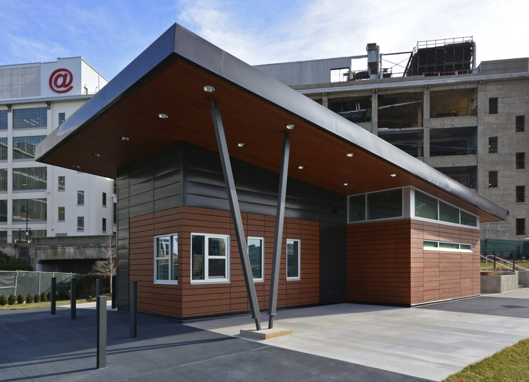 Bailey Park Restroom in Downtown Winston Salem, NC