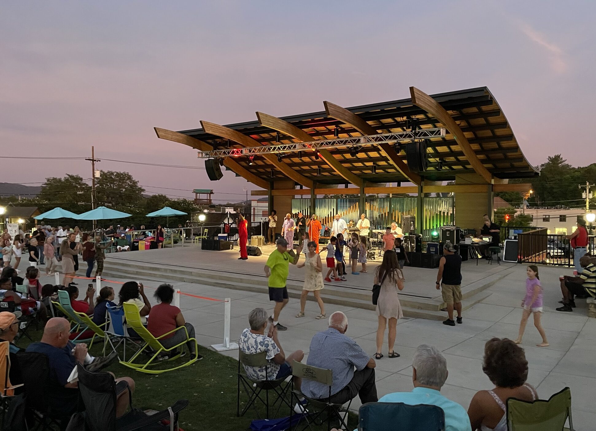 Courthouse Square in Morganton Amphitheater