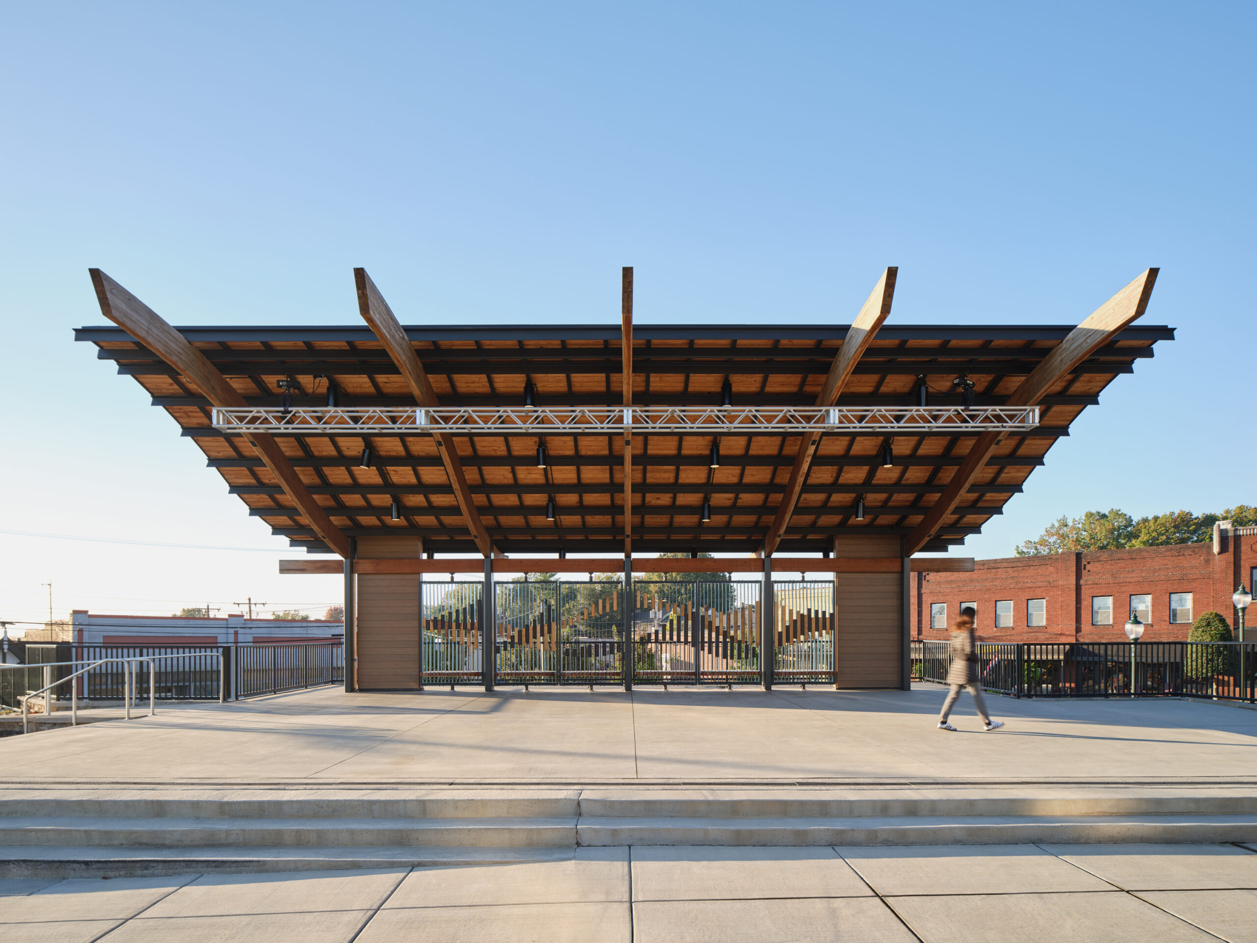 Courthouse Square in Morganton Amphitheater