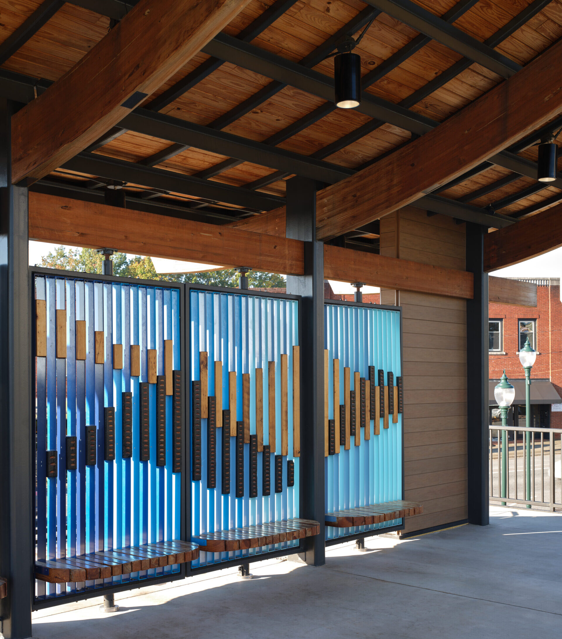 Courthouse Square in Morganton Amphitheater