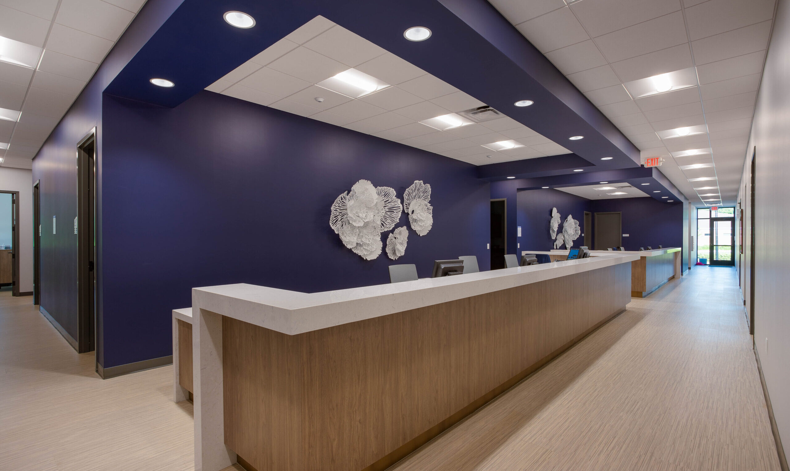 Dermatology Specialists of Greensboro Medical Office Interior