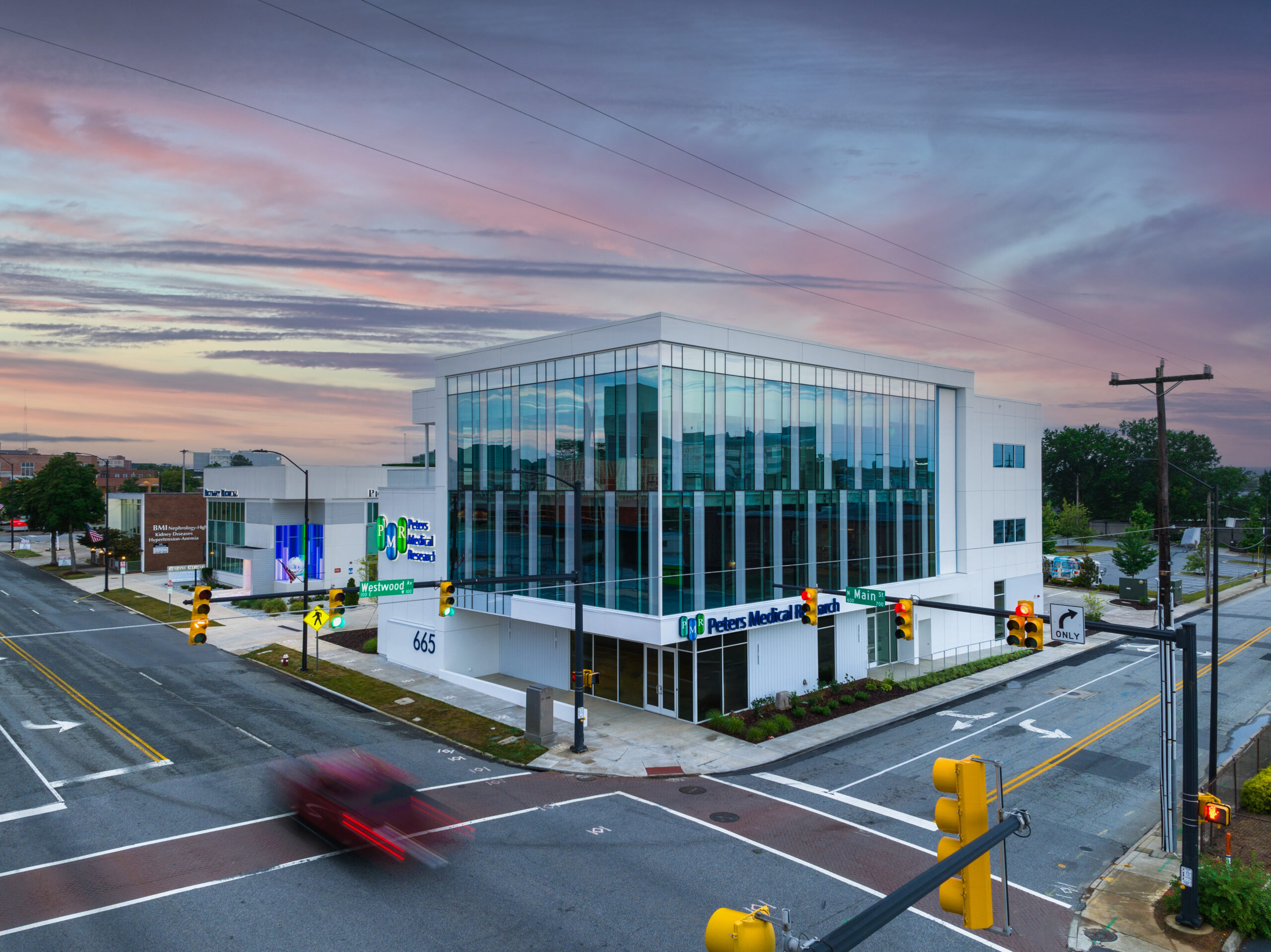 Peters Medical Research Building Exterior