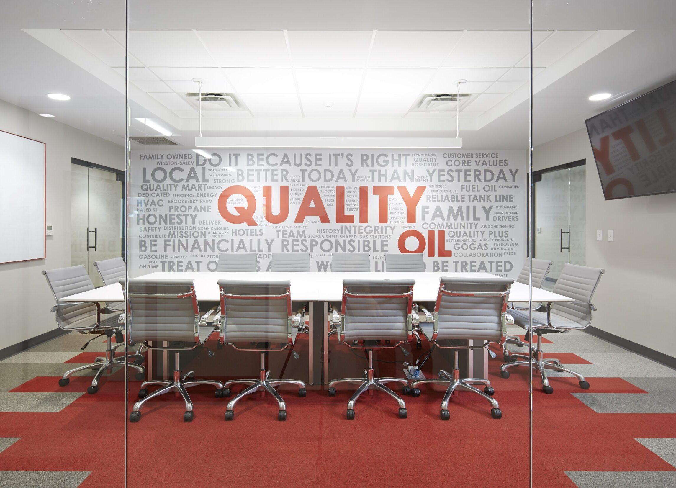 Quality Oil Office Interior