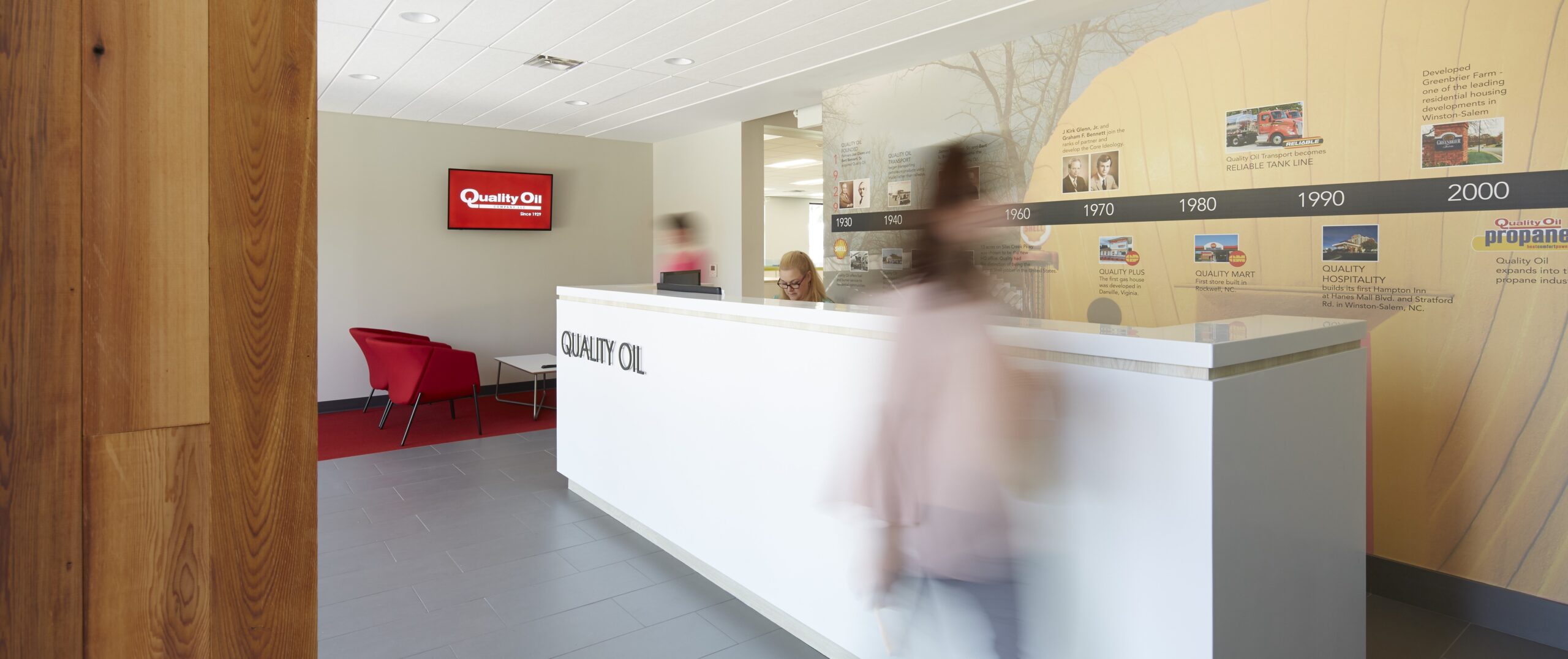 Quality Oil office Interior