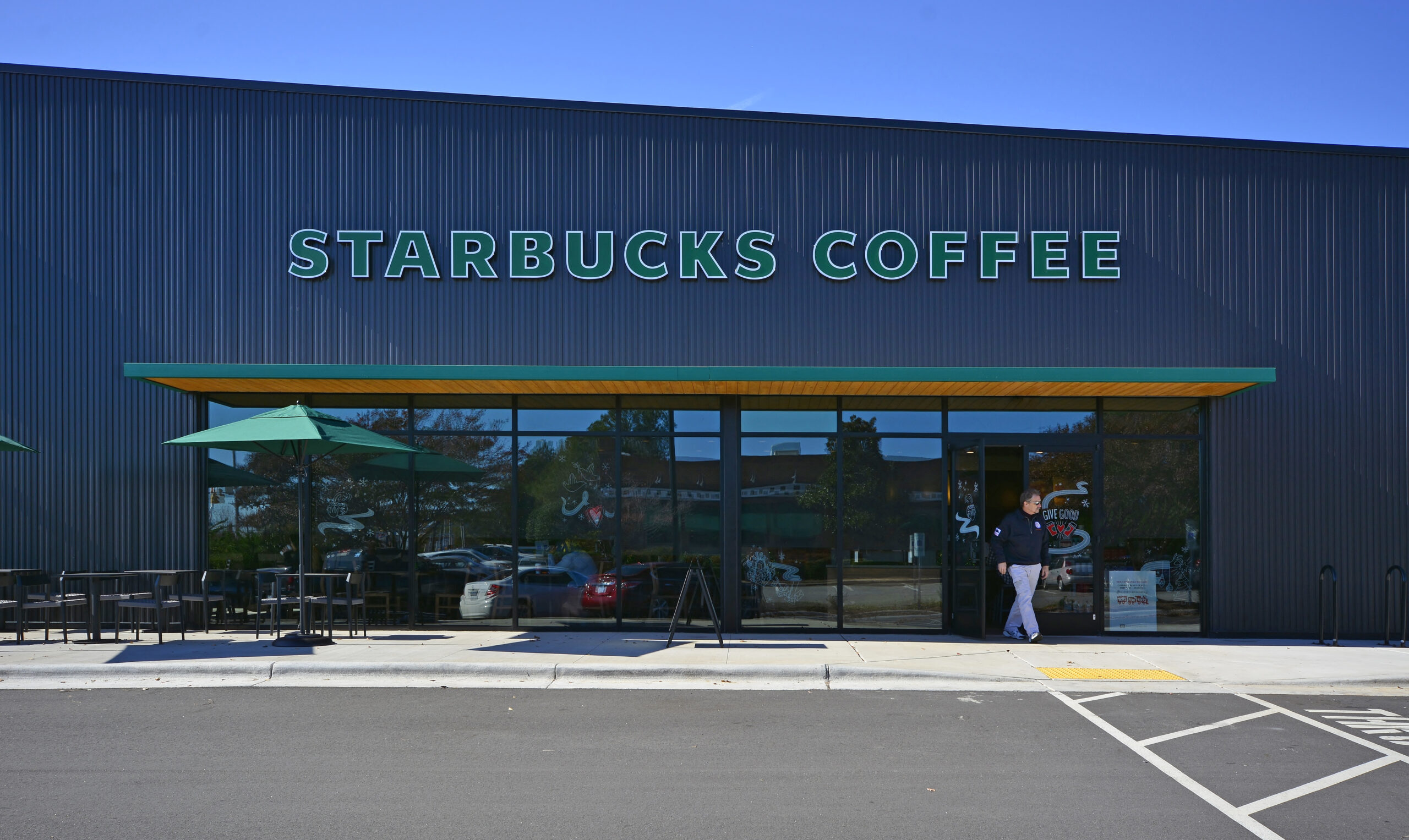 Starbucks Greensboro Wendover Exterior