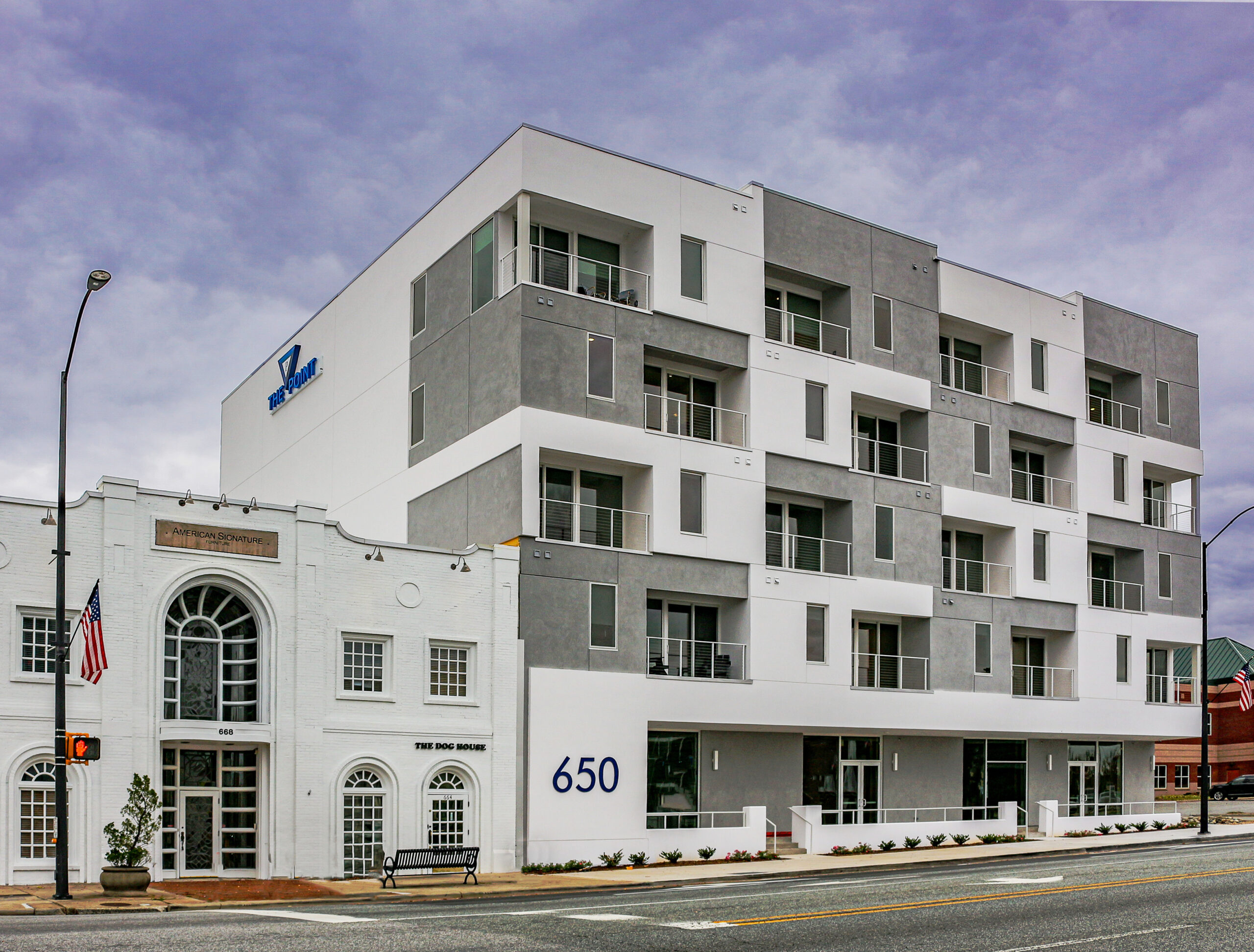 The Point Luxury Apartments Exterior
