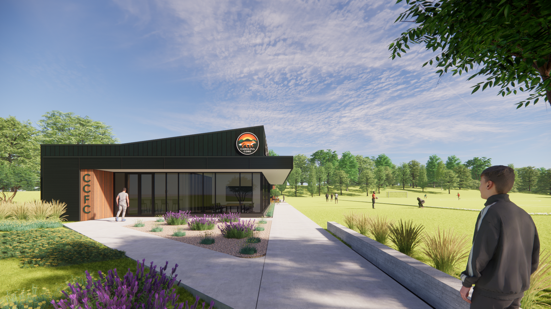 CCFC Exterior Rendering