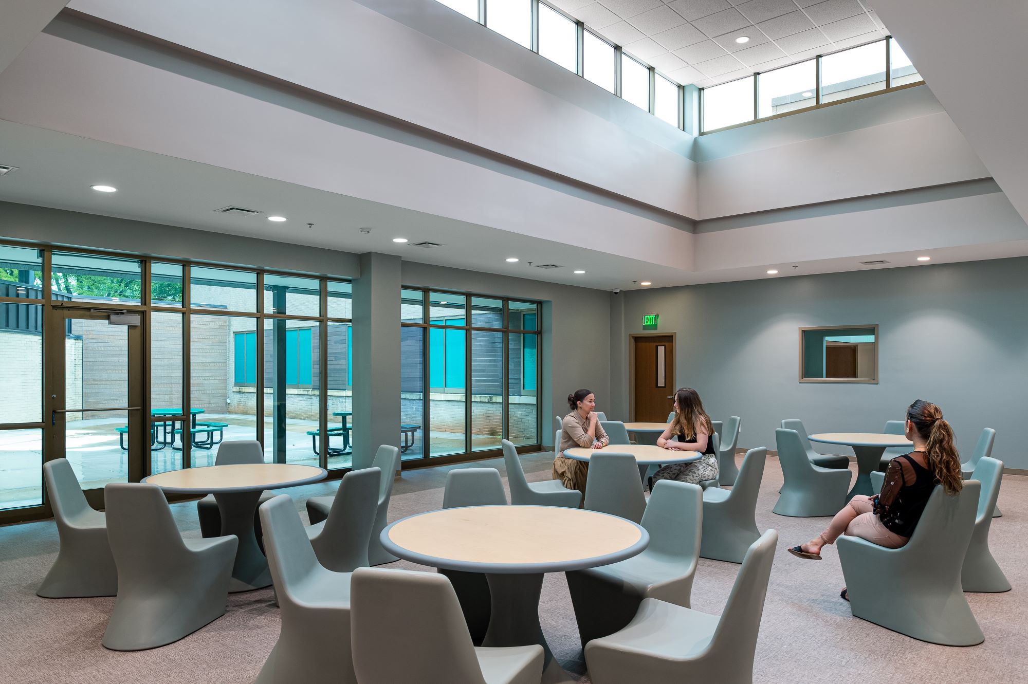 Community room at Highland Avenue Behavioral Health Center