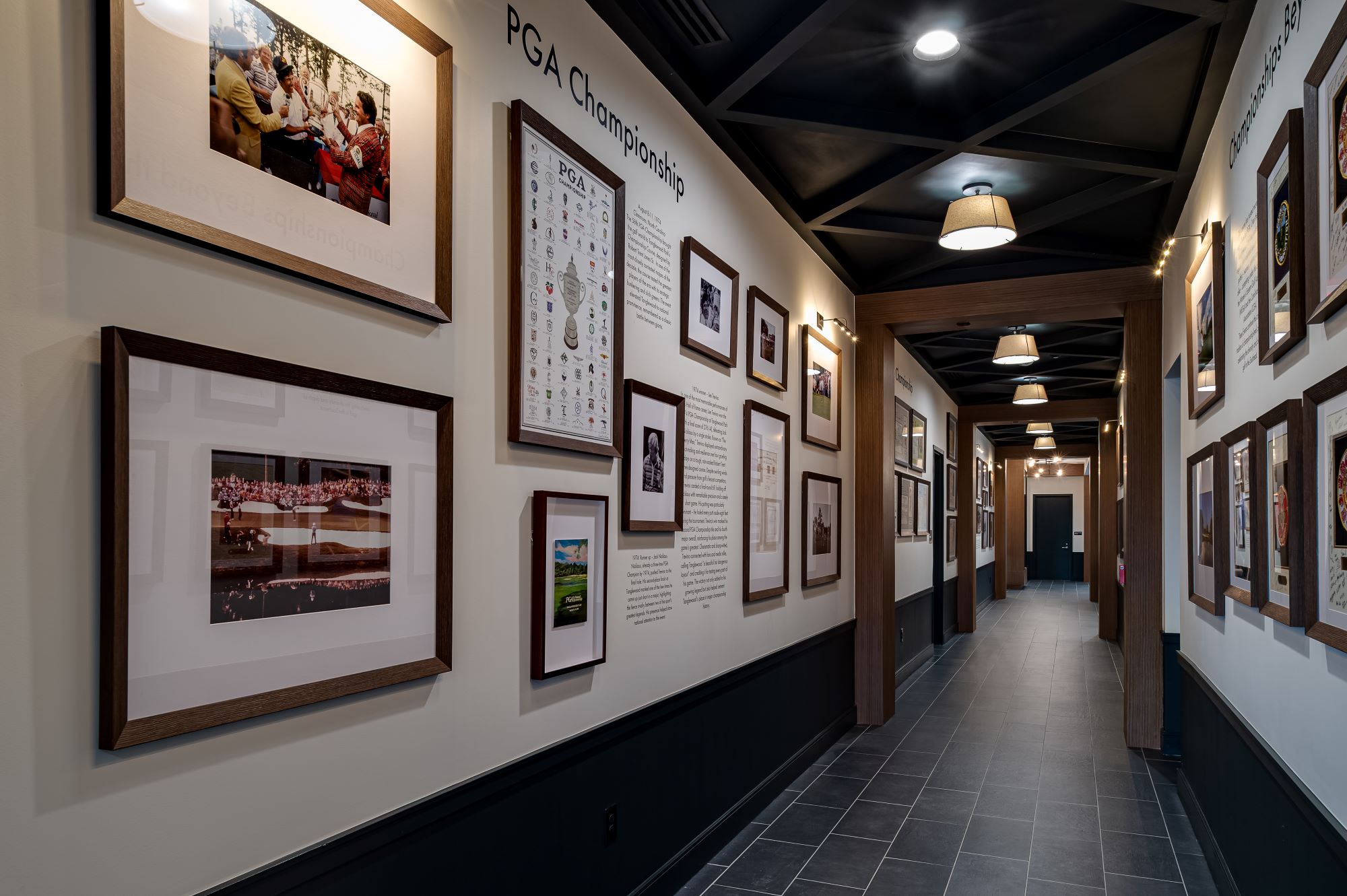 Interior of Tanglewood Clubhouse - Hall of Fame